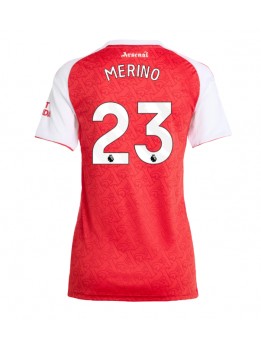 Billige Arsenal Mikel Merino #23 Hjemmedrakt Dame 2025-26 Kortermet